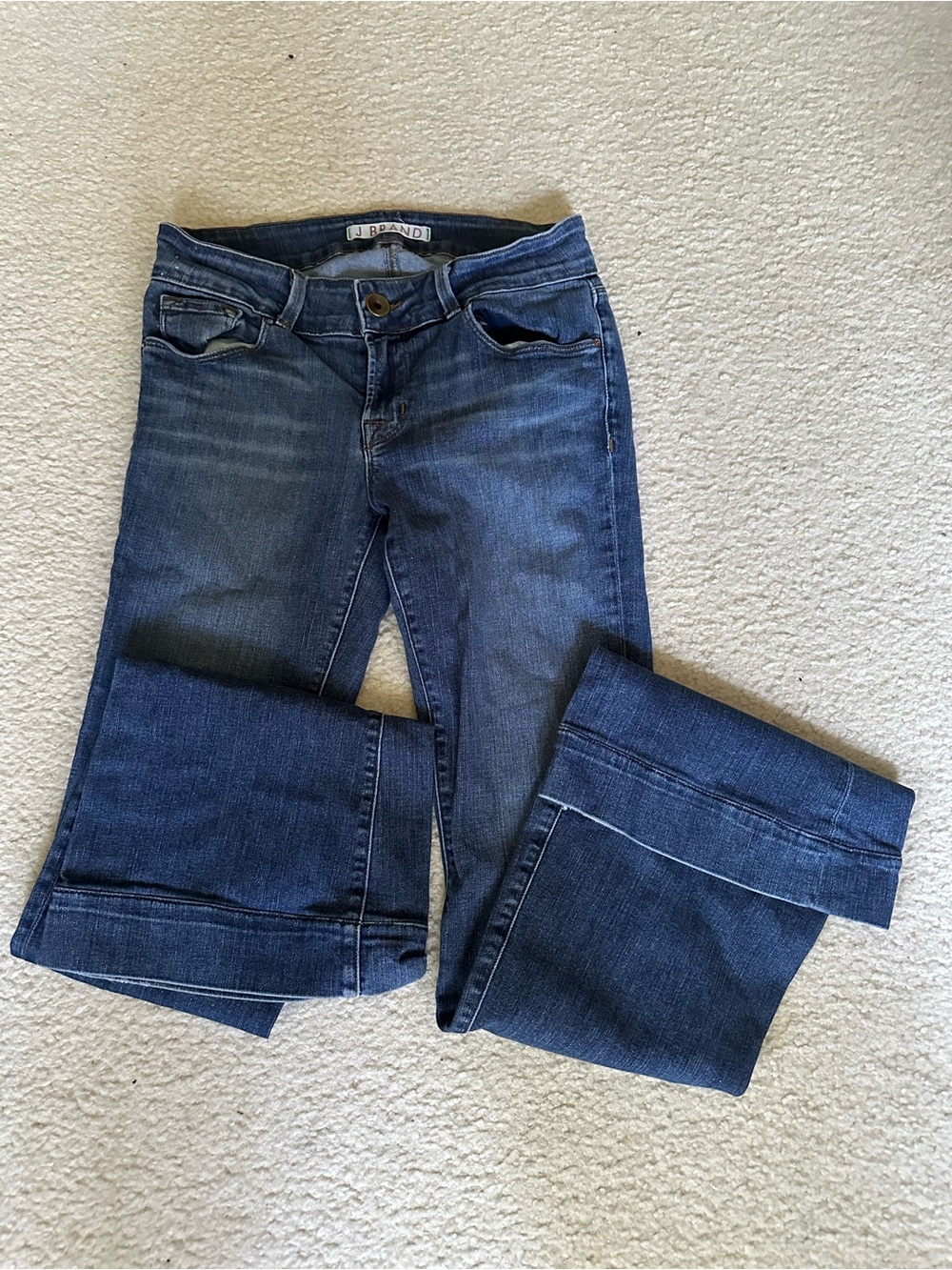 J Brand Women's Indigo Wide Leg Jeans